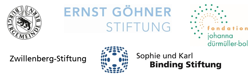 Logos von fünf beteiligte Stiftungen