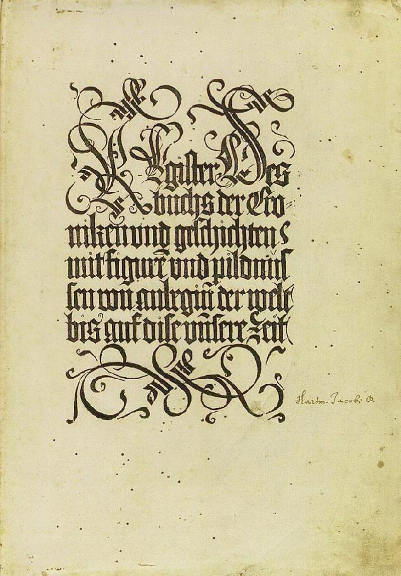 Hartmann Schedel: Das Buch der Chroniken und Geschichten; 1493, MUE Zesk 3