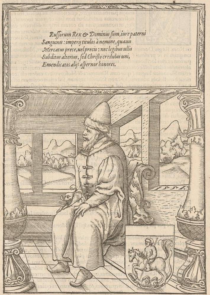 Herberstein - Abbildung des Zaren Ivan III - 1556