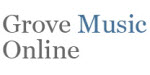 Logo New Grove Dictionary of Music and Musicians