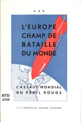 Buchcover L’Europe : champ de bataille du monde