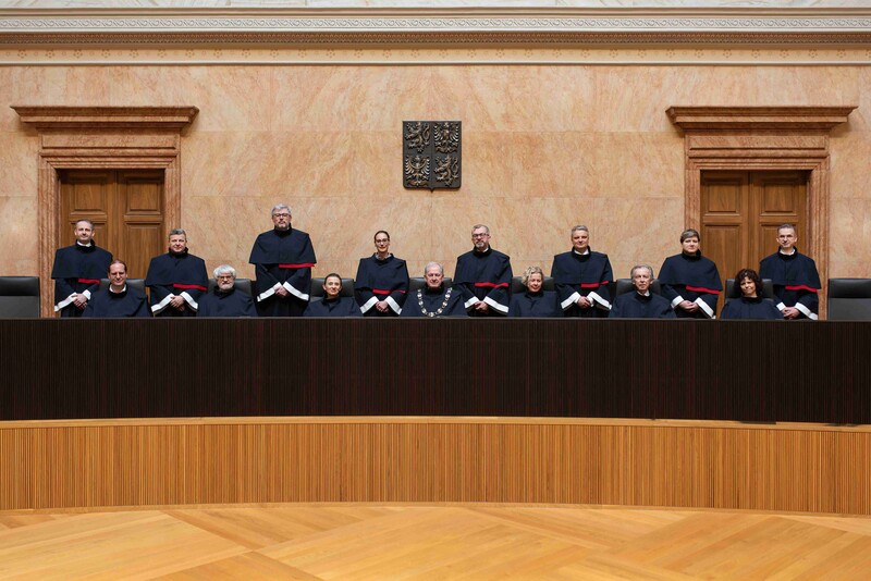Aktuelle Besetzung des Tschechischen Verfassungsgerichtshofes. Copyright: Ústavní soud ČR